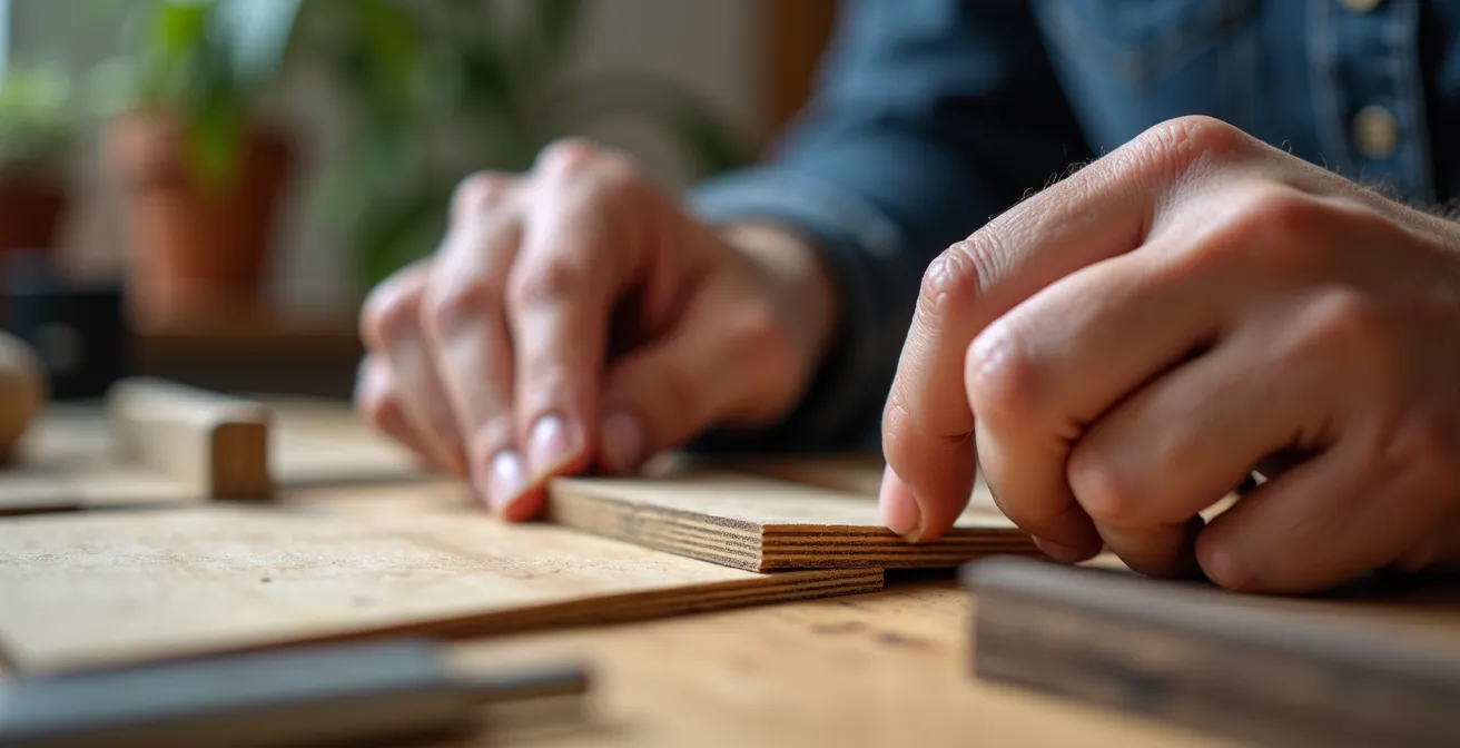 Espace de travail moderne français mettant en valeur l'équilibre vie professionnelle et personnelle