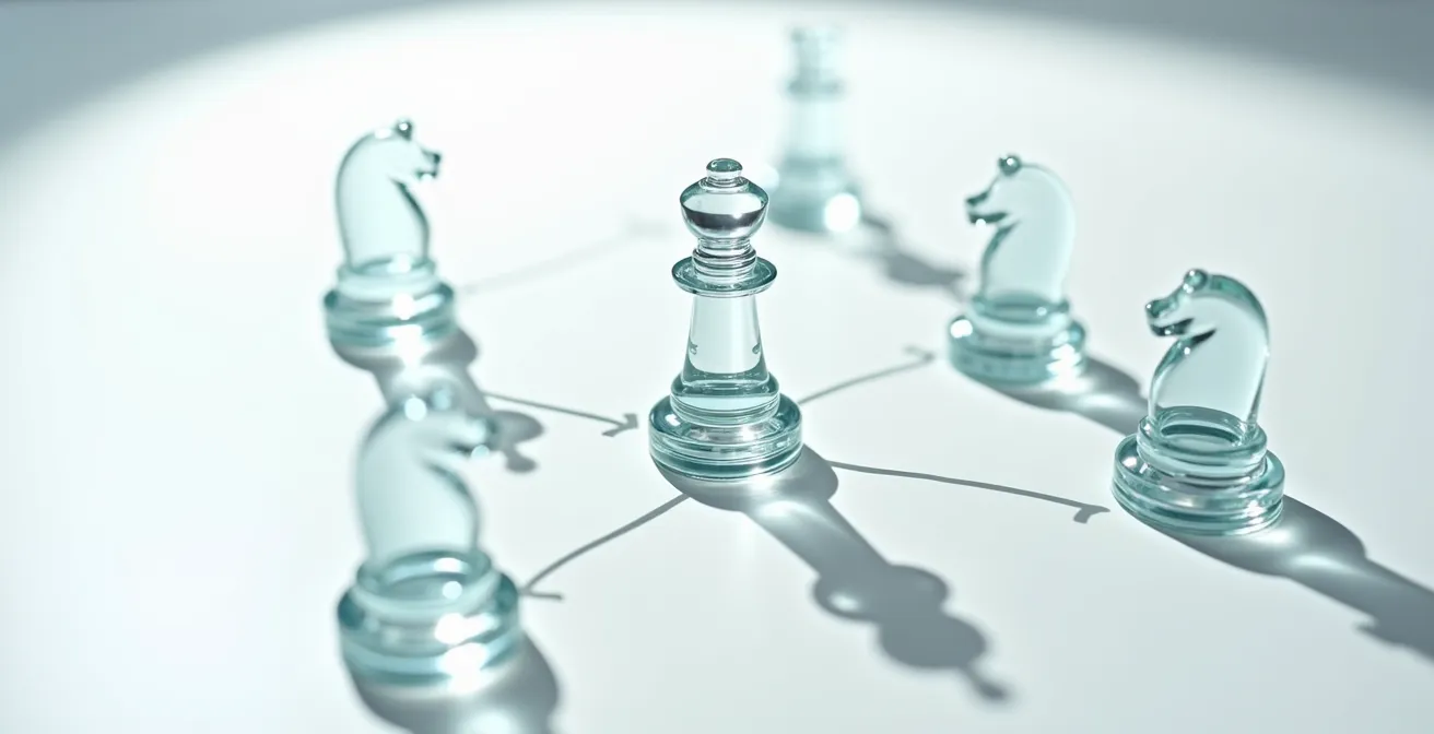 Schéma visuel du processus de qualification MEDDIC appliqué au contexte commercial français