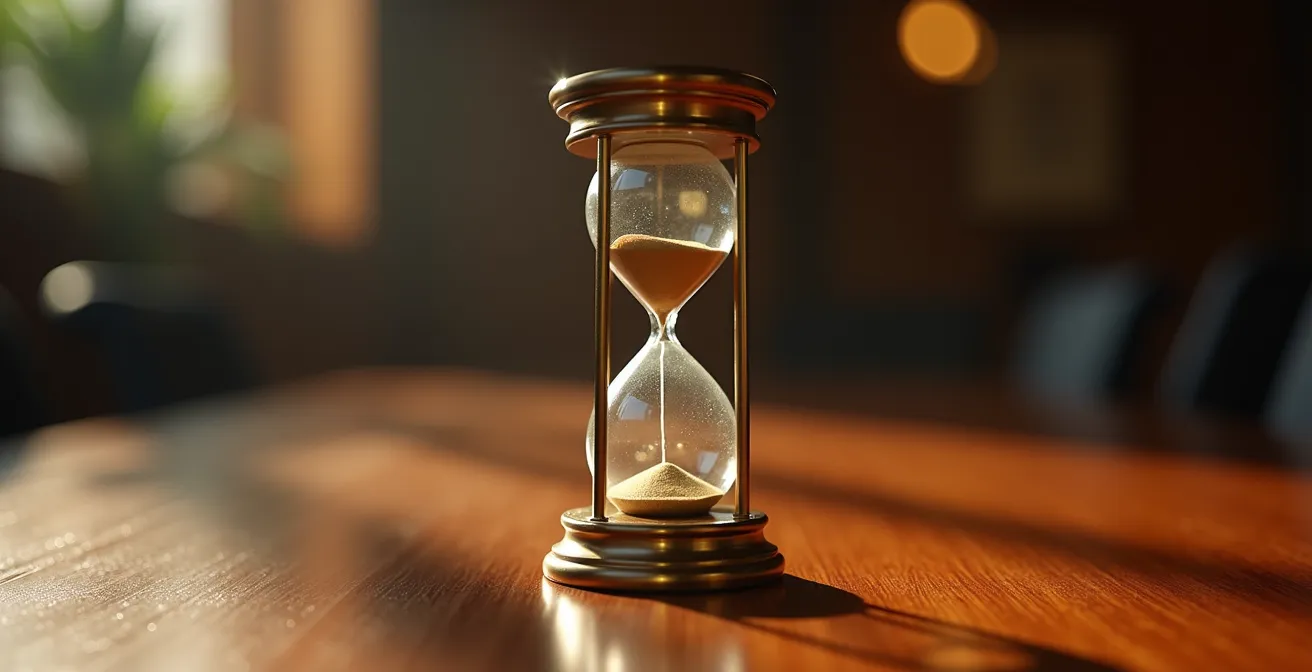 Chronologie visuelle du processus de sélection par un réseau de business angels