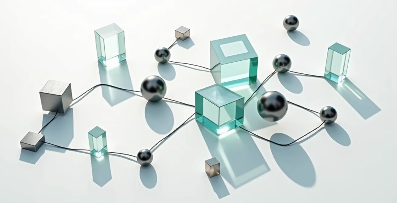 Diagramme technique montrant l'architecture de données structurées pour un produit e-commerce