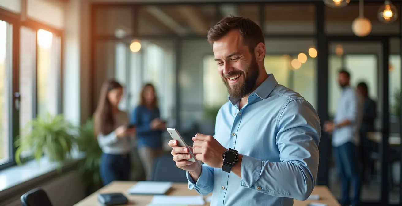 Chronologie visuelle d'une séquence de relance commerciale optimisée